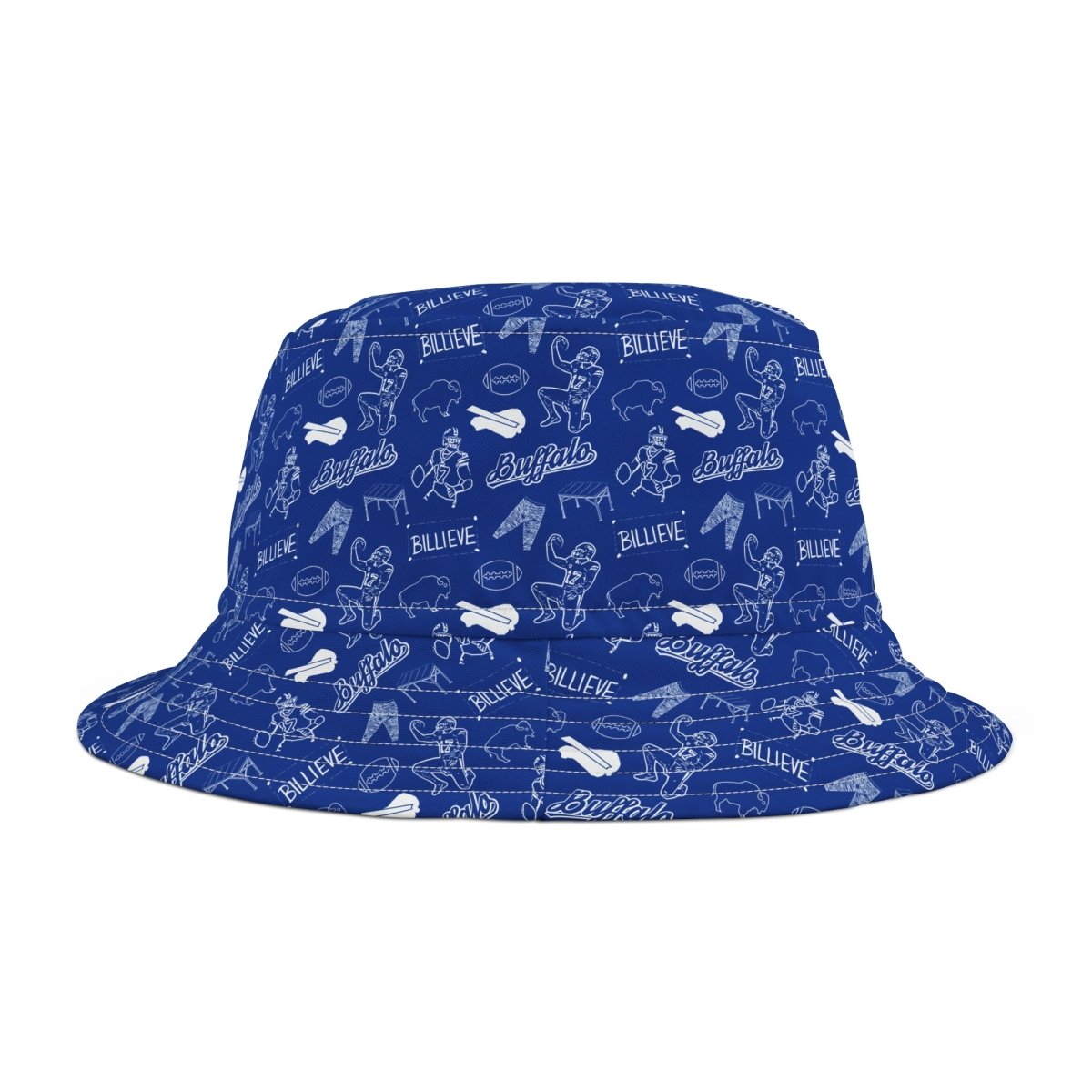 Buffalo Football Bucket Hat - Leveled Up Labels