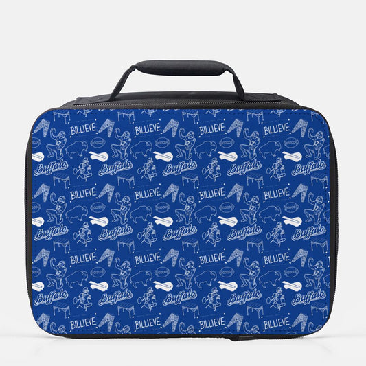 Buffalo Football Insulated Lunch Box - Leveled Up Labels