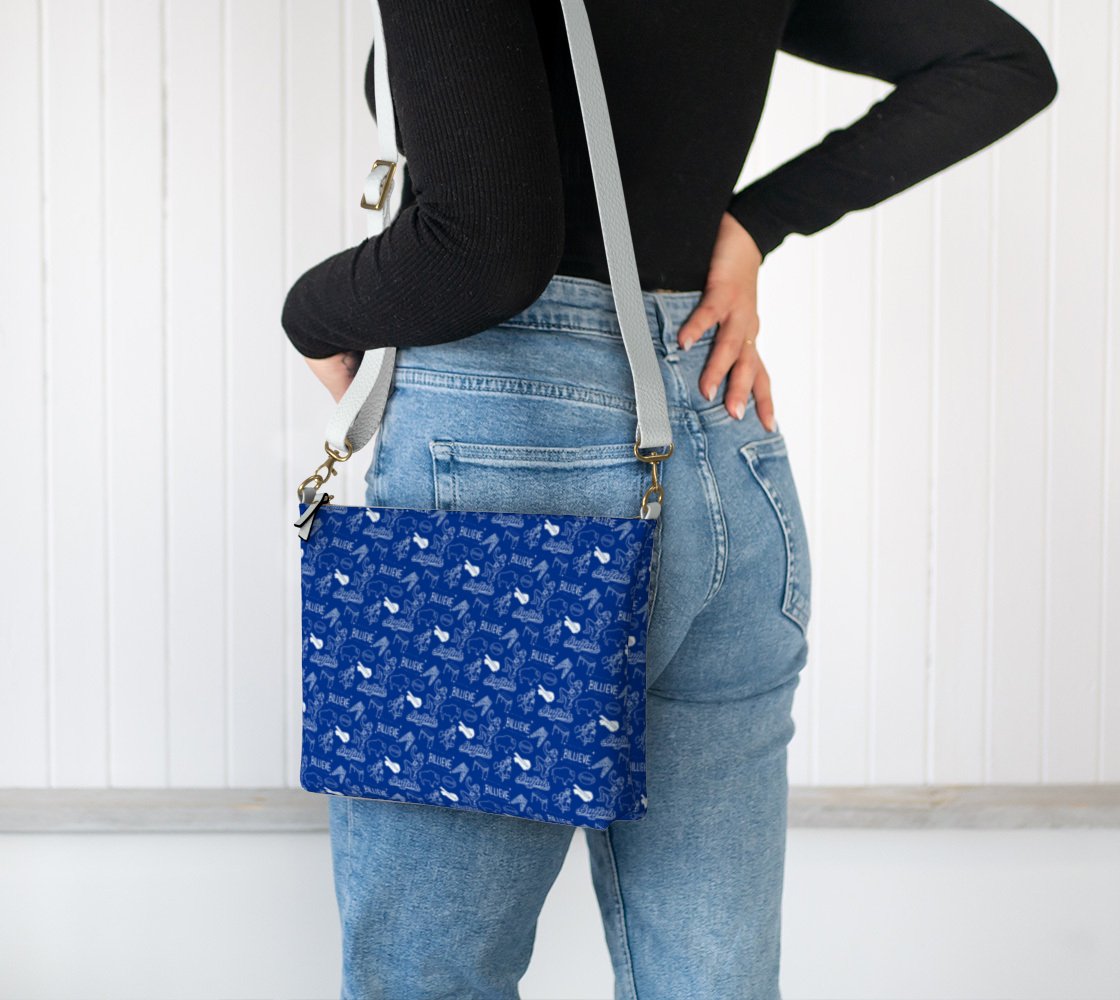 Buffalo Football Vegan Leather Crossbody Purse - Leveled Up Labels