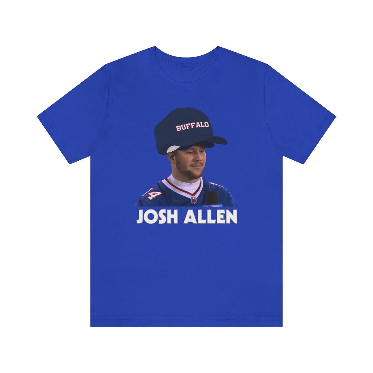 Josh Allen Big Hat T - Shirt - Leveled Up Labels