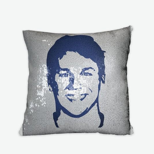 Josh Allen Sequin Reversible Pillow Case - Leveled Up Labels