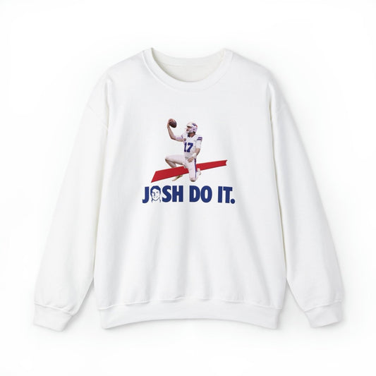 Josh Do It Crewneck Sweatshirt - Leveled Up Labels