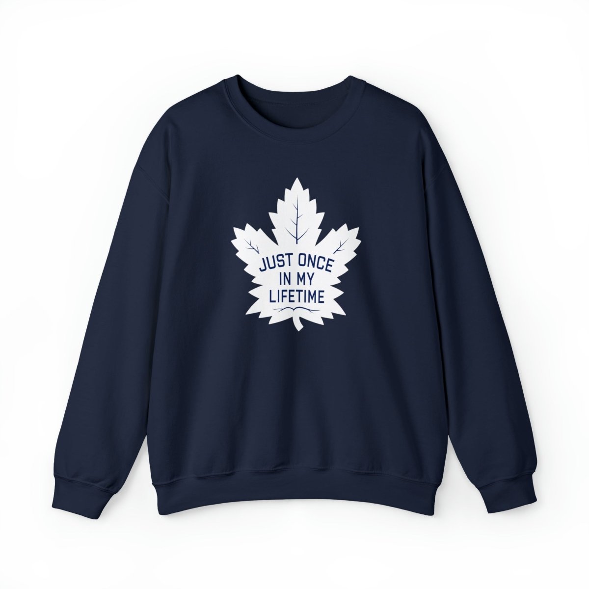 Just Once In My Lifetime Crewneck Sweatshirt - Leveled Up Labels