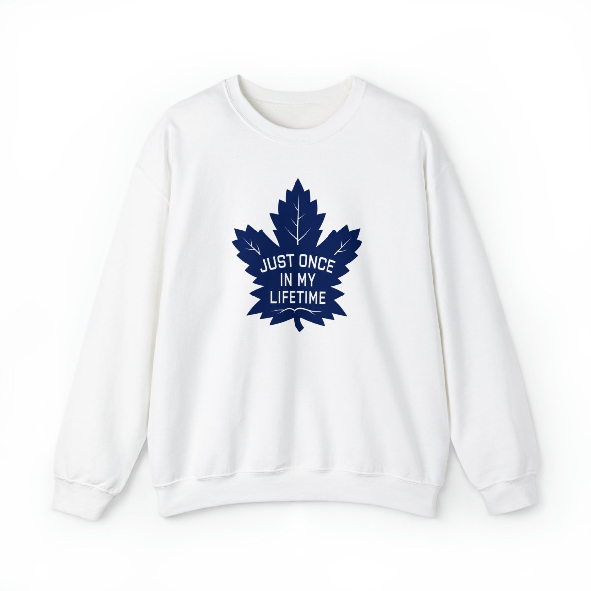 Just Once In My Lifetime Crewneck Sweatshirt - Leveled Up Labels