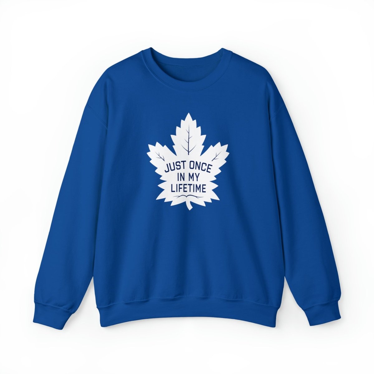Just Once In My Lifetime Crewneck Sweatshirt - Leveled Up Labels
