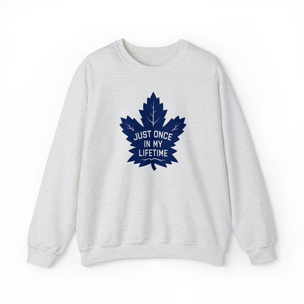 Just Once In My Lifetime Crewneck Sweatshirt - Leveled Up Labels