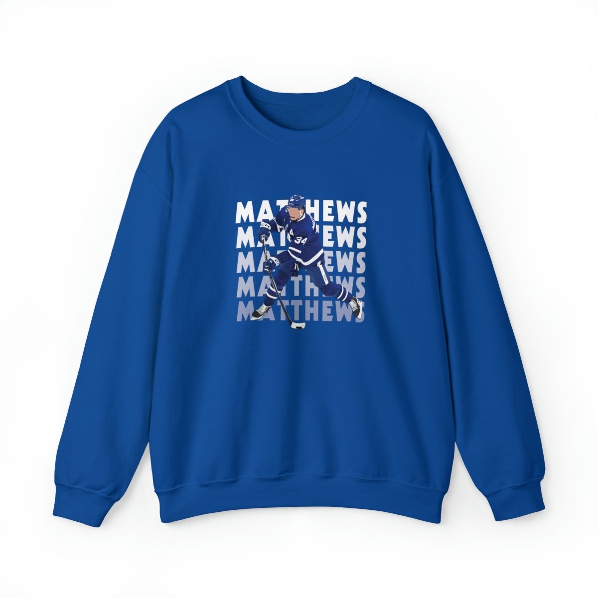 Matthews Fade Crewneck Sweatshirt - Leveled Up Labels