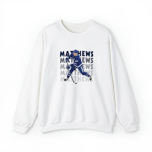 Matthews Fade Crewneck Sweatshirt - Leveled Up Labels