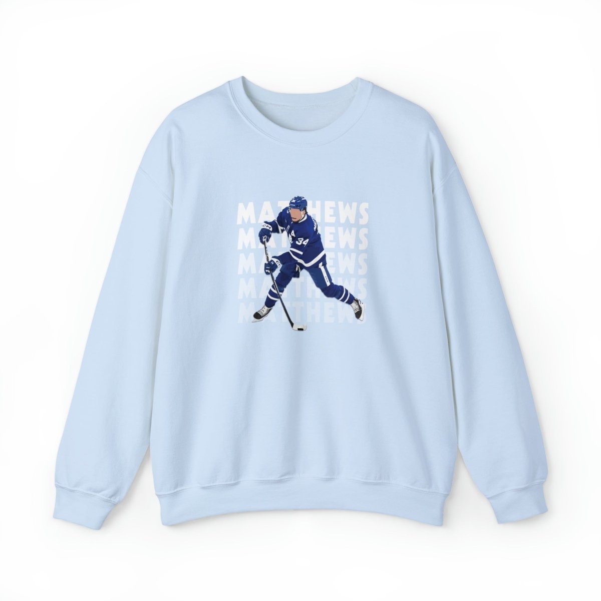 Matthews Fade Crewneck Sweatshirt - Leveled Up Labels