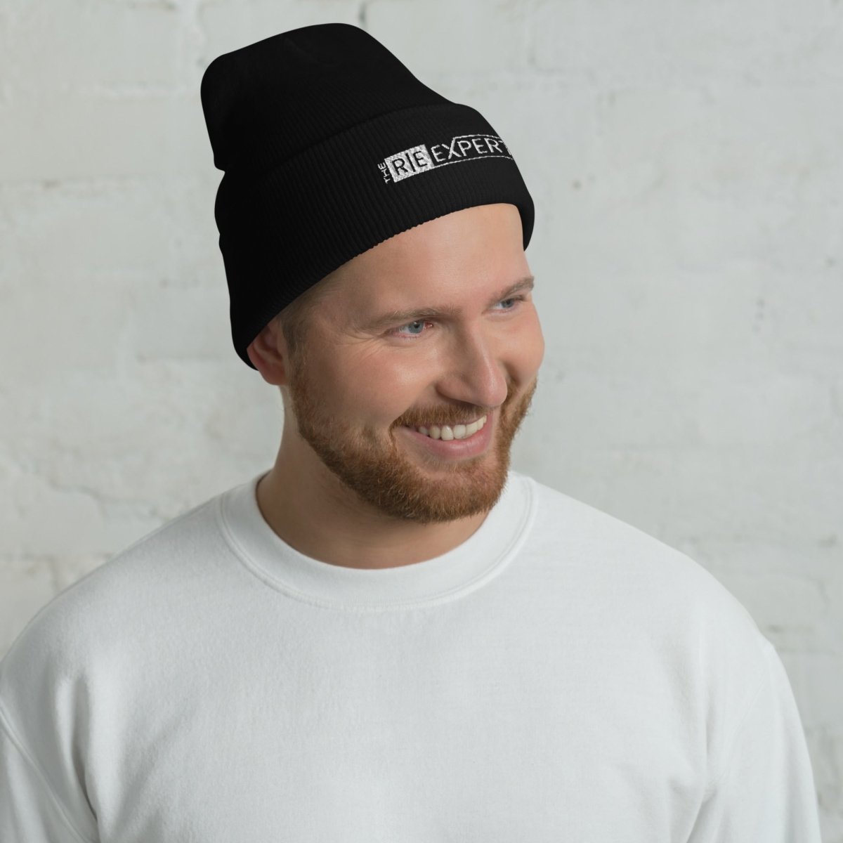 RE Experts Cuffed Beanie - Leveled Up Labels