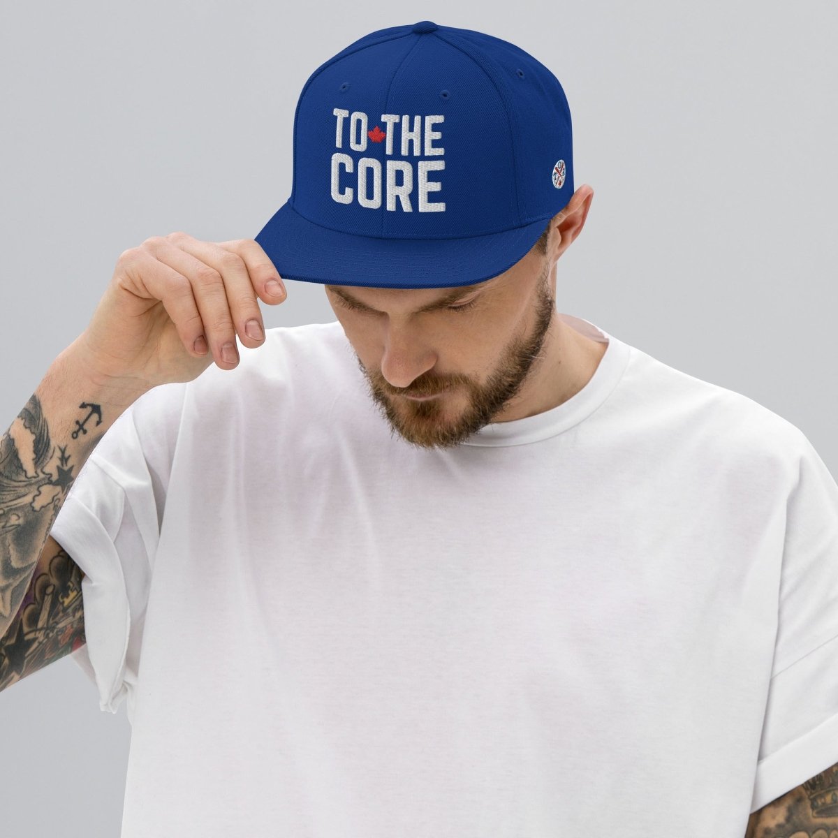 To the Core Snapback Hat - Leveled Up Labels