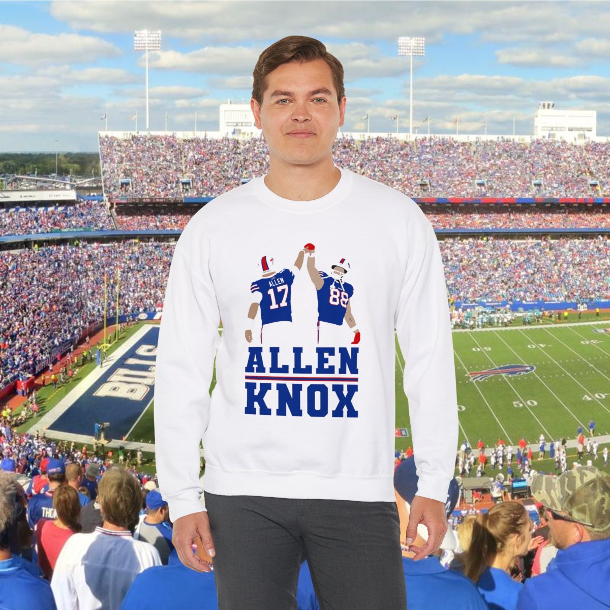 Unisex Allen Knox Crewneck Sweatshirt - Leveled Up Labels