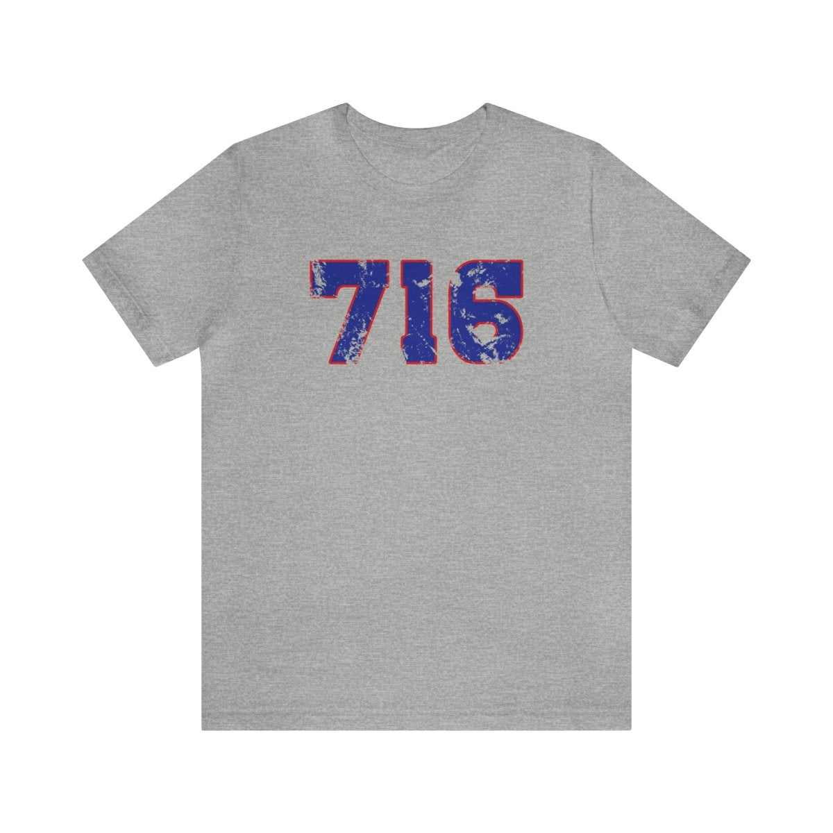 Unisex Buffalo 716 Spirited History T - Shirt - Leveled Up Labels