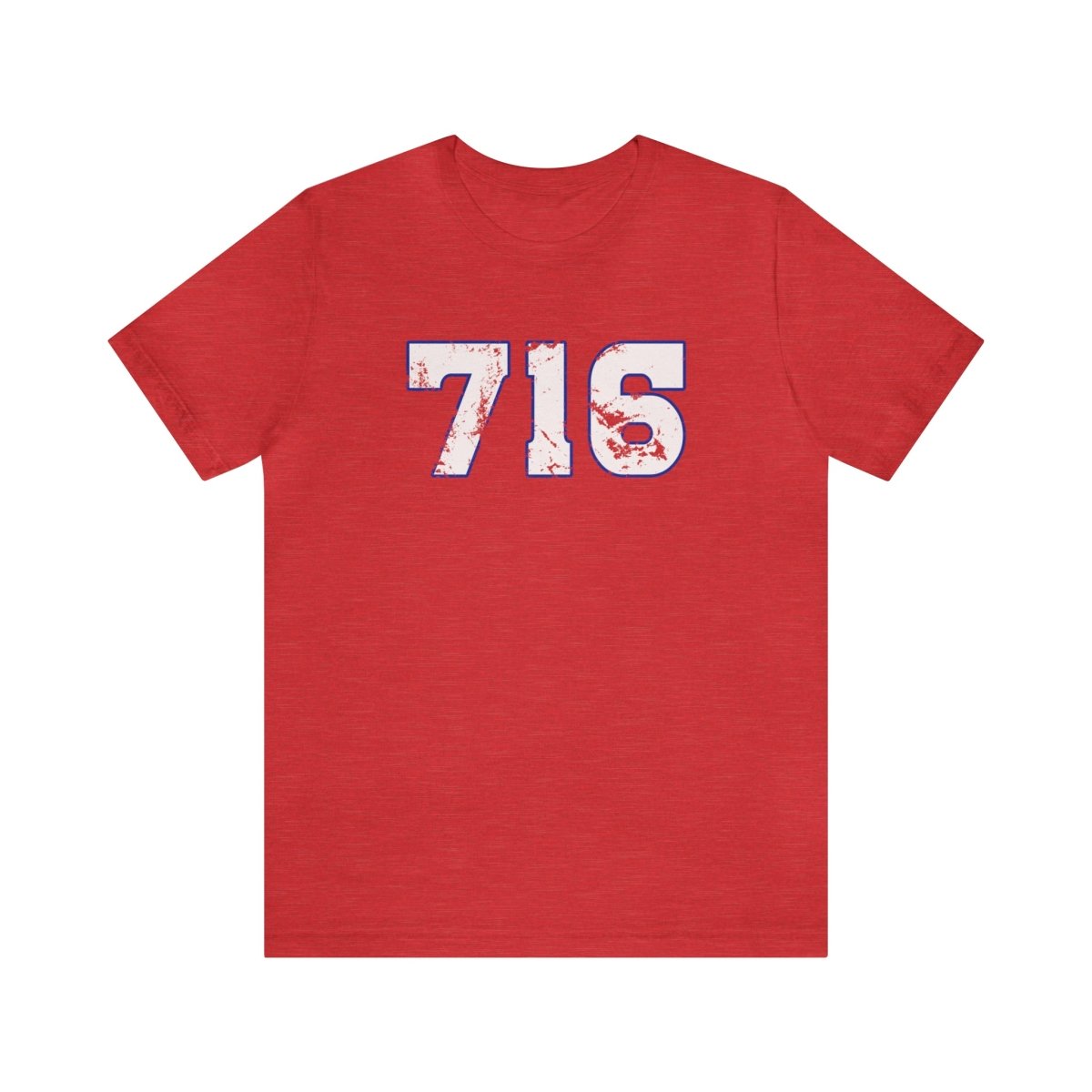 Unisex Buffalo 716 Spirited History T - Shirt - Leveled Up Labels