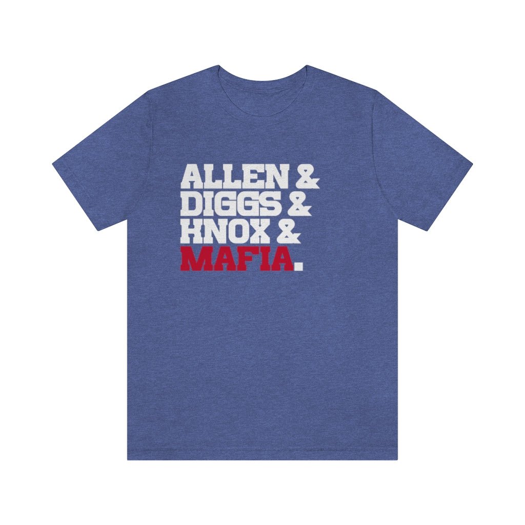 Unisex Buffalo Football Roll Call T - Shirt - Leveled Up Labels