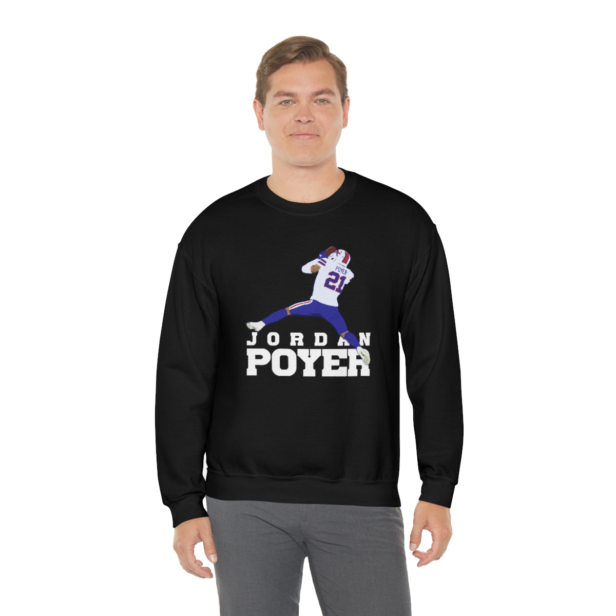 Unisex Jordan Poyer Crewneck Sweatshirt