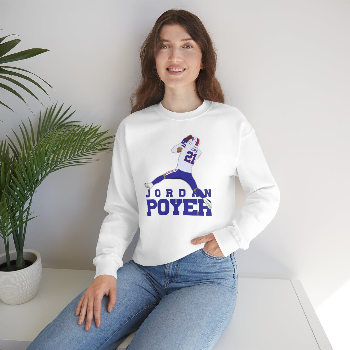Unisex Jordan Poyer Crewneck Sweatshirt
