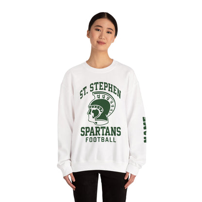 S.S.H.S. Spartan Football Crewneck Sweatshirt