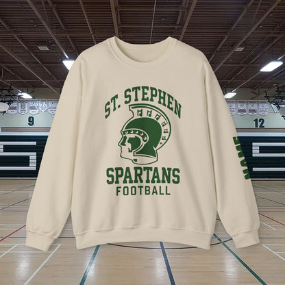 S.S.H.S. Spartan Football Crewneck Sweatshirt