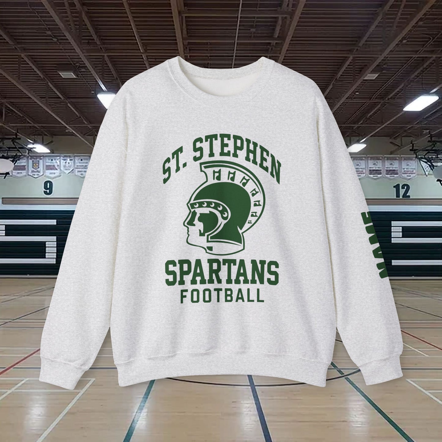 S.S.H.S. Spartan Football Crewneck Sweatshirt