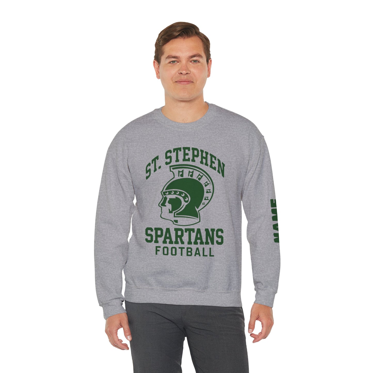 S.S.H.S. Spartan Football Crewneck Sweatshirt