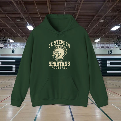S.S.H.S. Spartan Football Hooded Sweatshirt