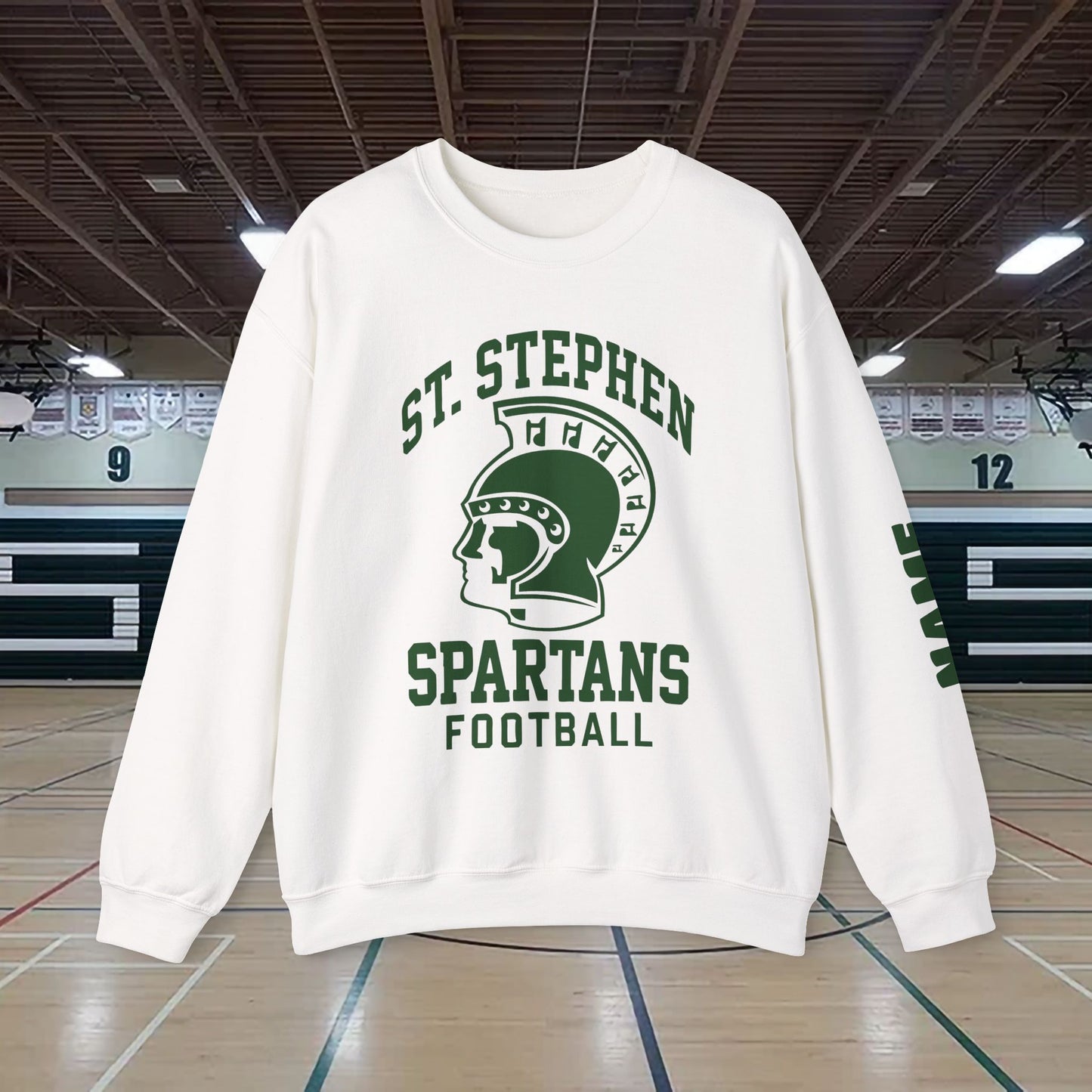 S.S.H.S. Spartan Football Crewneck Sweatshirt