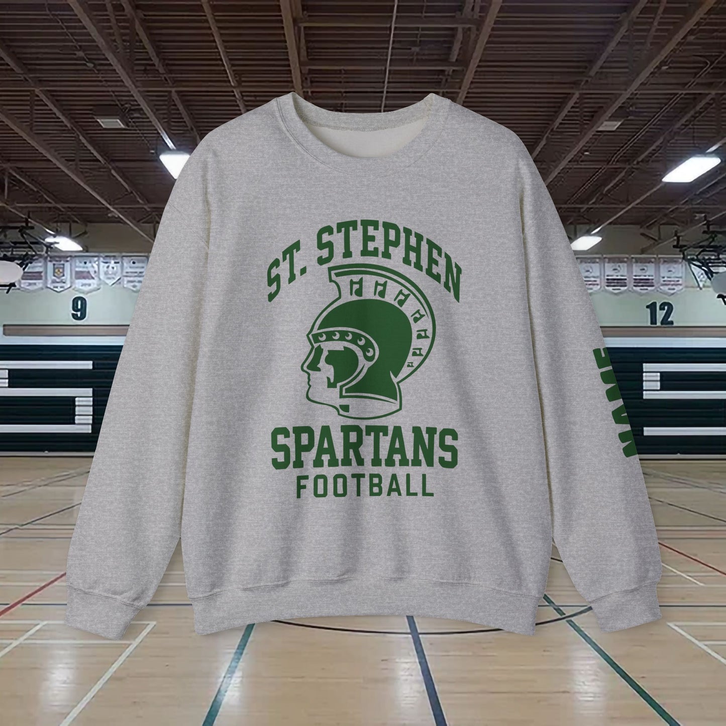 S.S.H.S. Spartan Football Crewneck Sweatshirt