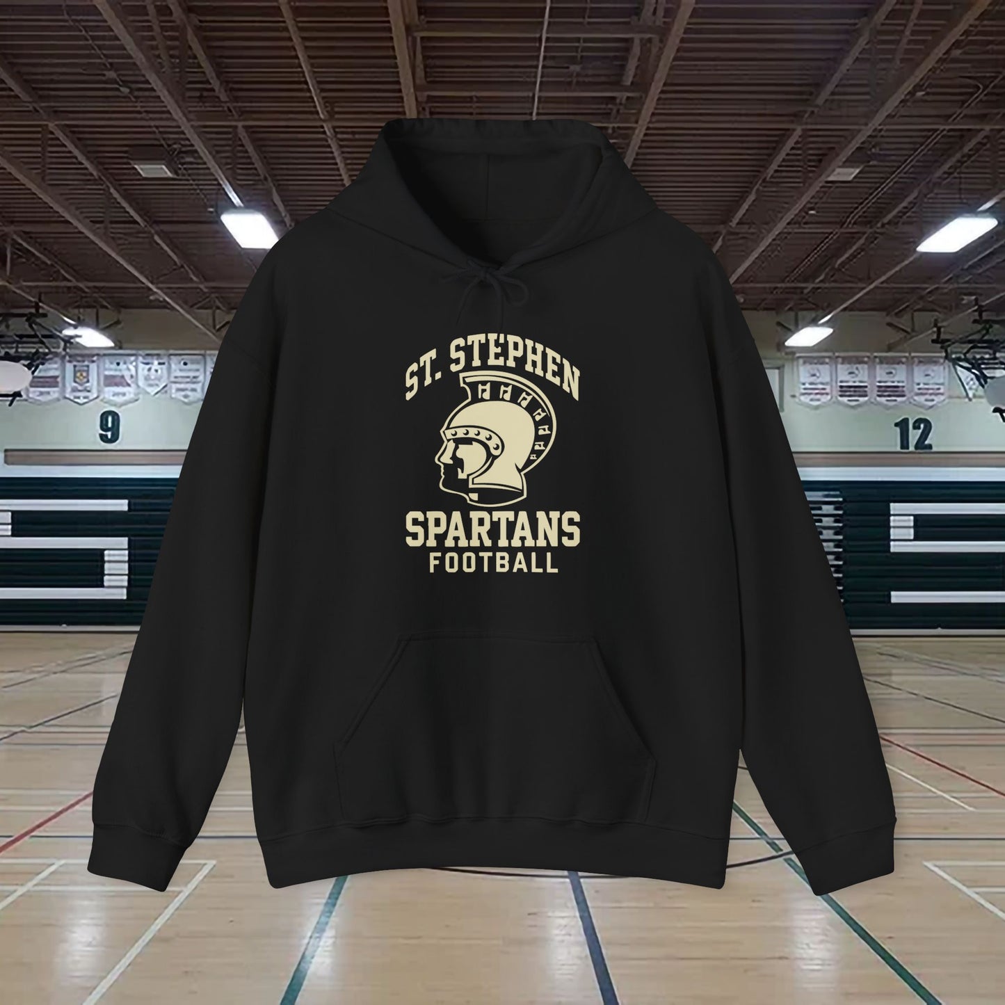 S.S.H.S. Spartan Football Hooded Sweatshirt