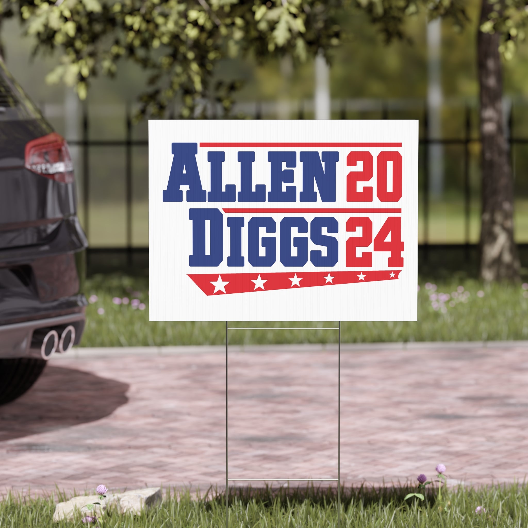 Local company creating Allen/Diggs 2020 election signs