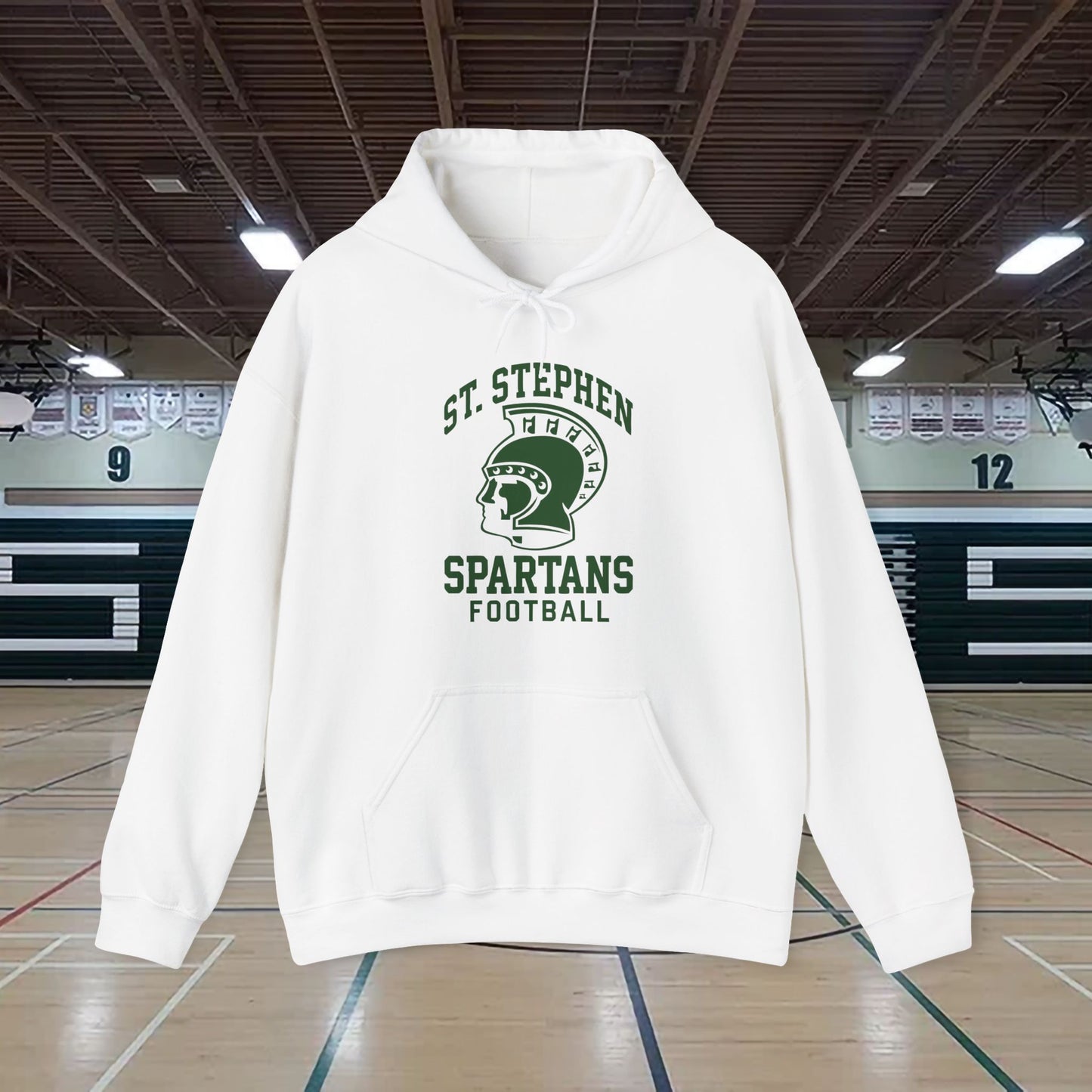 S.S.H.S. Spartan Football Hooded Sweatshirt