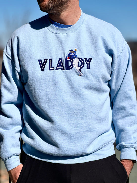 Vladdy Jr. Embroidered Unisex Sweatshirt