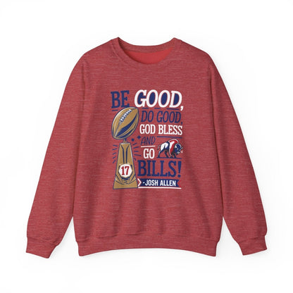 Be Good, Do Good MVP Crewneck Sweatshirt - Leveled Up Labels