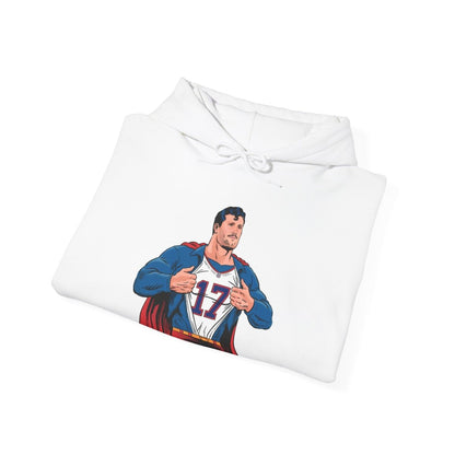 Bills Superfan 17 Hooded Sweatshirt - Leveled Up Labels