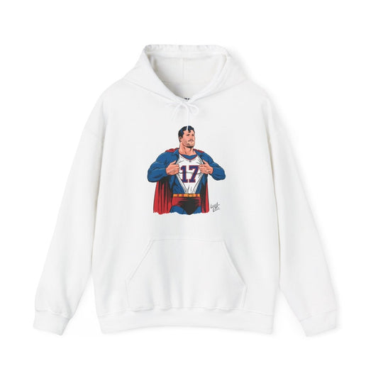 Bills Superfan 17 Hooded Sweatshirt - Leveled Up Labels