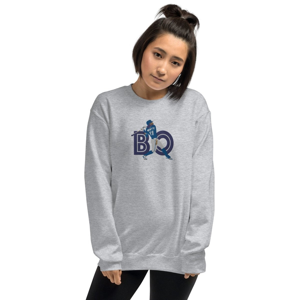 Bo Embroidered Unisex Sweatshirt - Leveled Up Labels