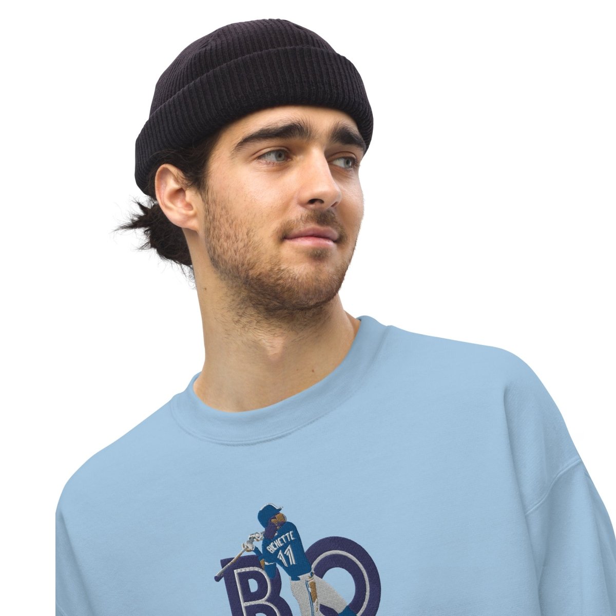 Bo Embroidered Unisex Sweatshirt - Leveled Up Labels