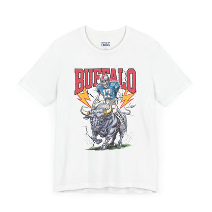 Buffalo Football Skeleton T-Shirt - Leveled Up Labels