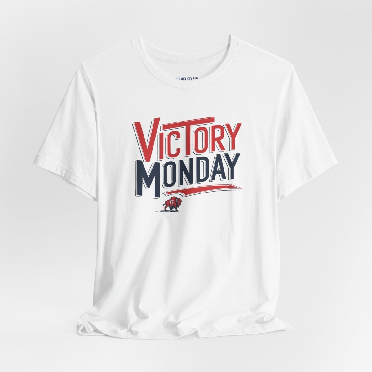 Buffalo Football Victory Monday Tshirt - Leveled Up Labels