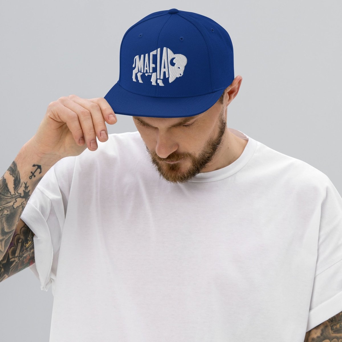 Buffalo Mafia Snapback Hat - Leveled Up Labels