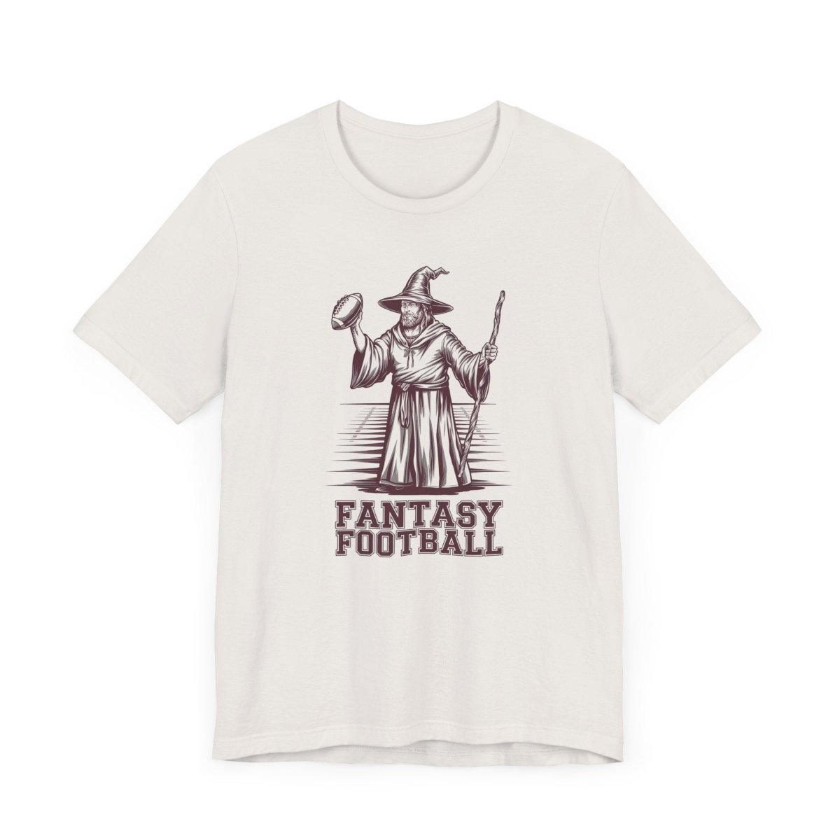 Fantasy Football Wizard T-Shirt - Leveled Up Labels