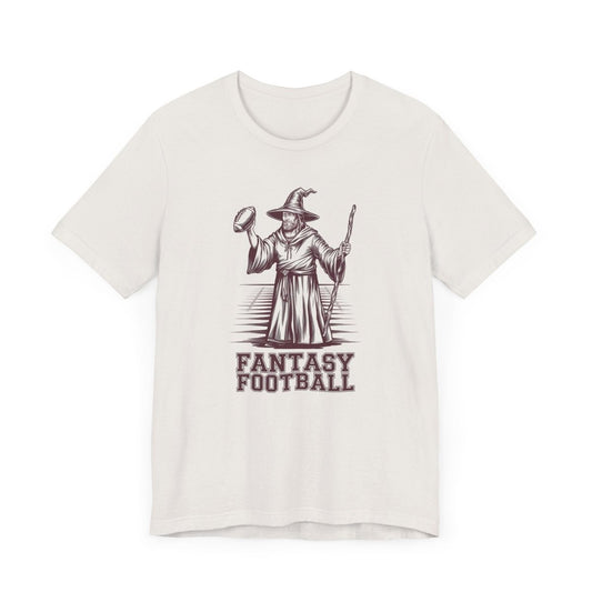 Fantasy Football Wizard T-Shirt - Leveled Up Labels