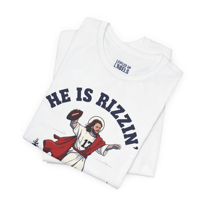 He is Rizzin' Josh Allen T-Shirt - Leveled Up Labels