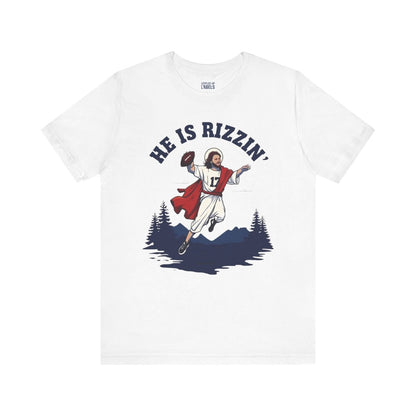 He is Rizzin' Josh Allen T-Shirt - Leveled Up Labels