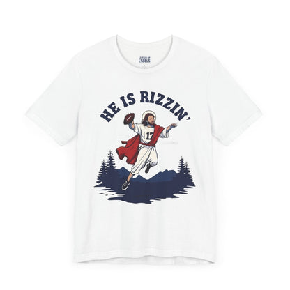 He is Rizzin' Josh Allen T-Shirt - Leveled Up Labels