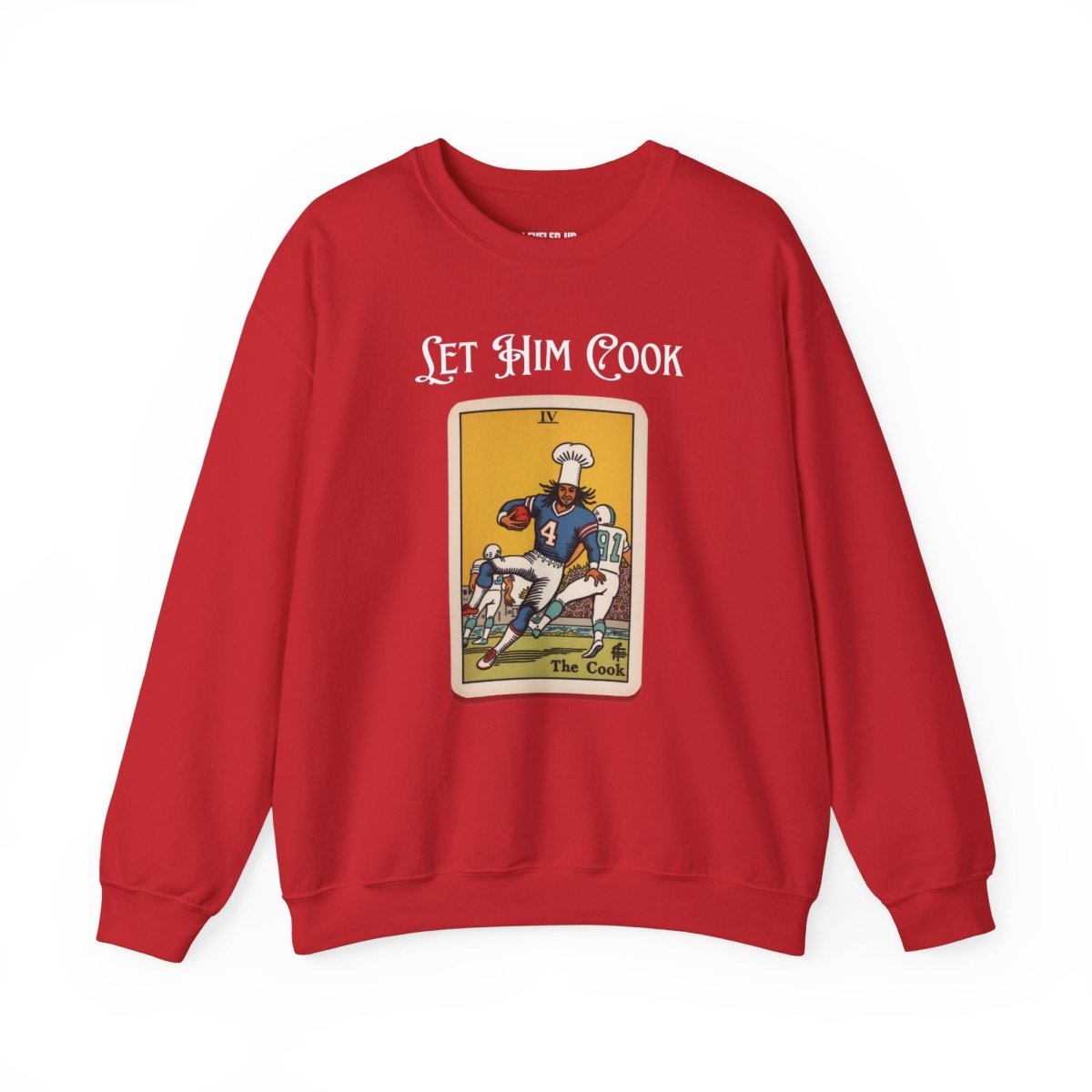 James Cook - Let Him Cook Crewneck Sweatshirt - Leveled Up Labels