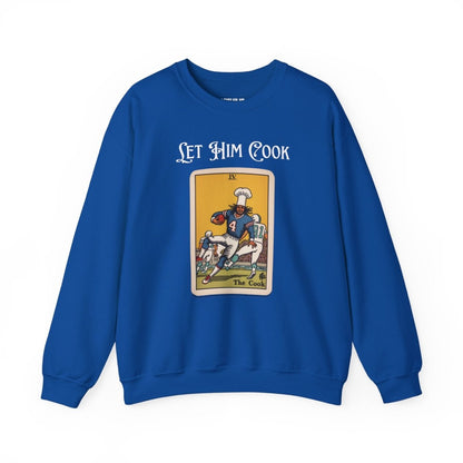 James Cook - Let Him Cook Crewneck Sweatshirt - Leveled Up Labels