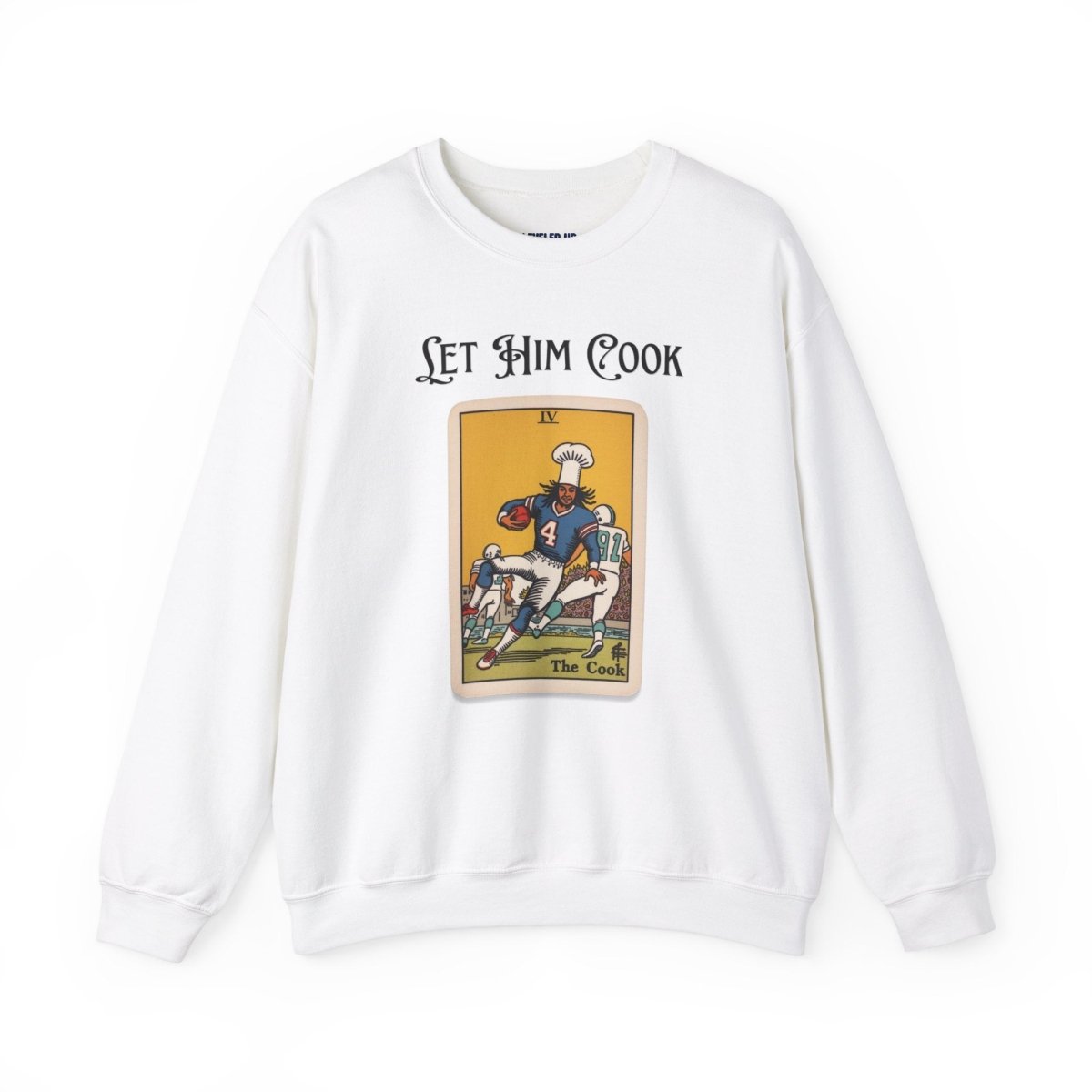 James Cook - Let Him Cook Crewneck Sweatshirt - Leveled Up Labels