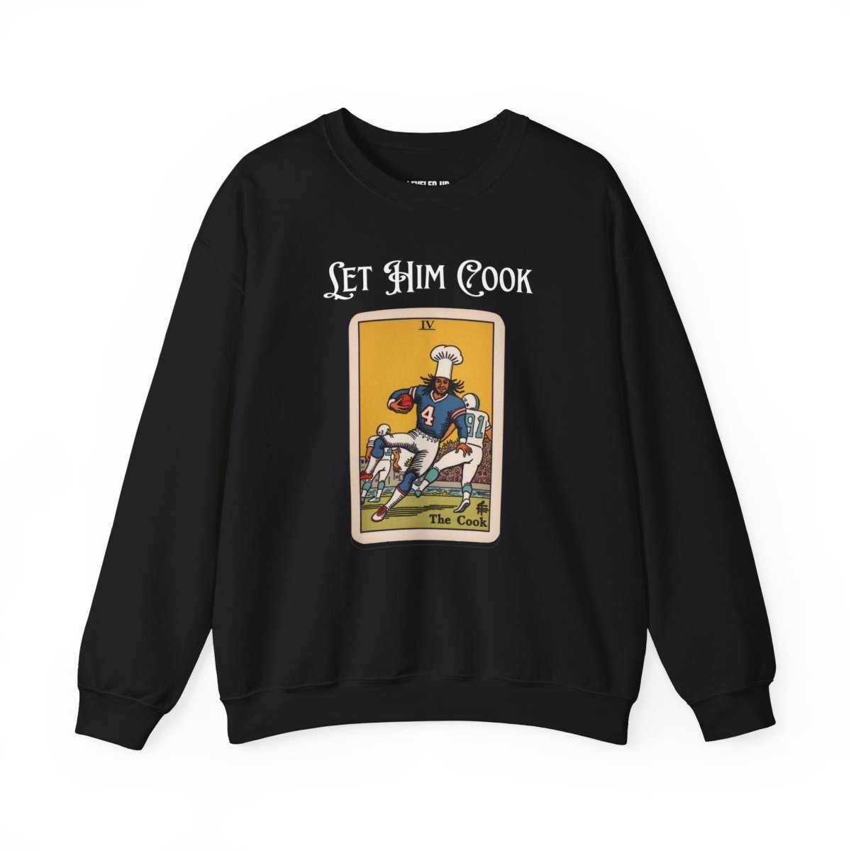 James Cook - Let Him Cook Crewneck Sweatshirt - Leveled Up Labels