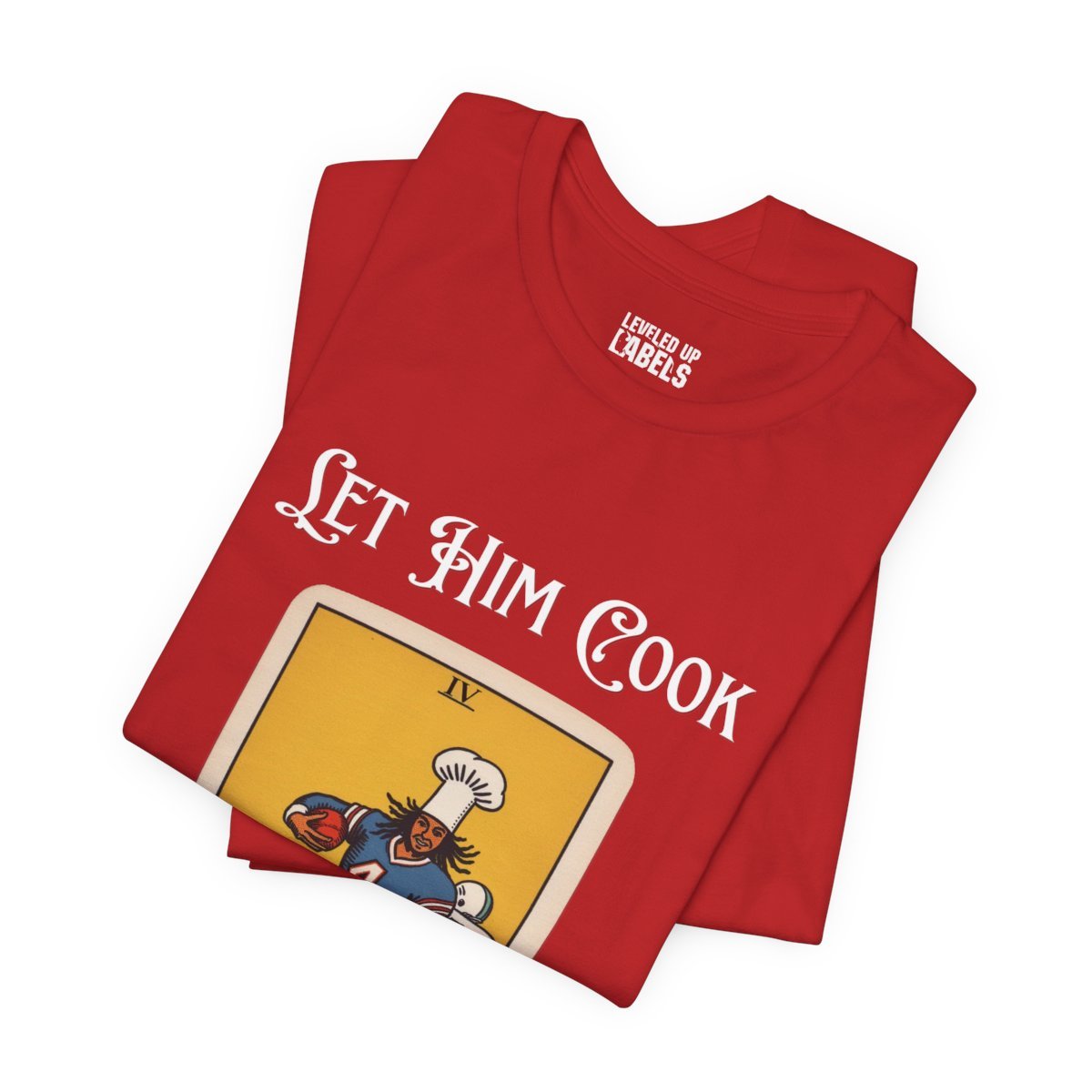 James Cook - Let Him Cook T-shirt - Leveled Up Labels